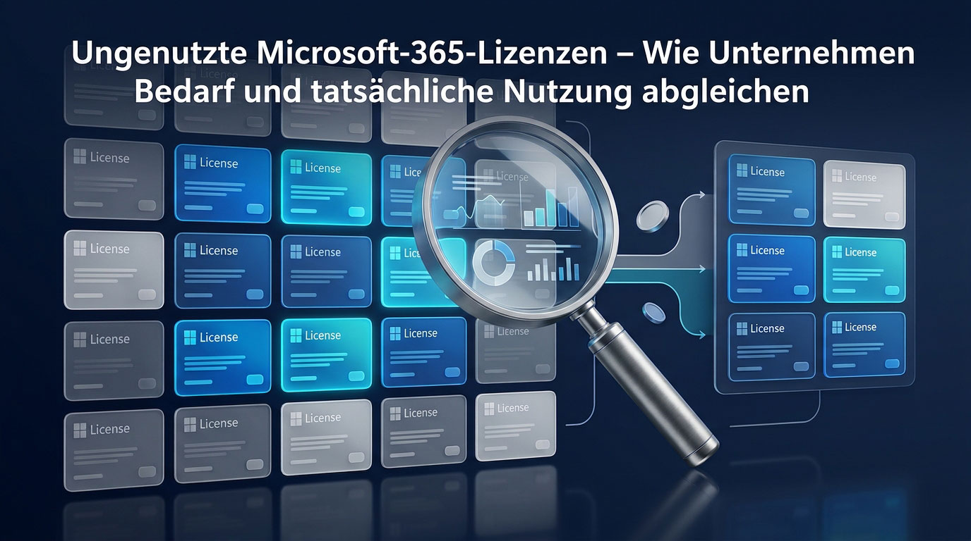 Ungenutzte Microsoft-365-Lizenzen – Wie Unternehmen Bedarf und tatsächliche Nutzung abgleichen