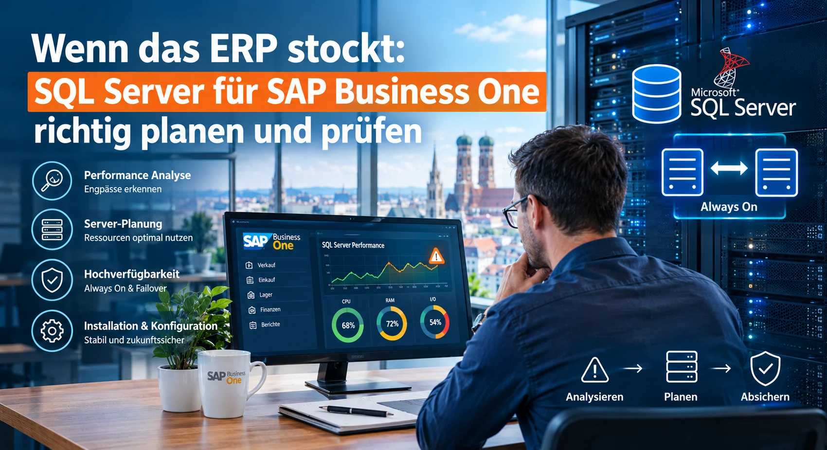 Wenn das ERP stockt: SQL Server für SAP Business One richtig planen und prüfen