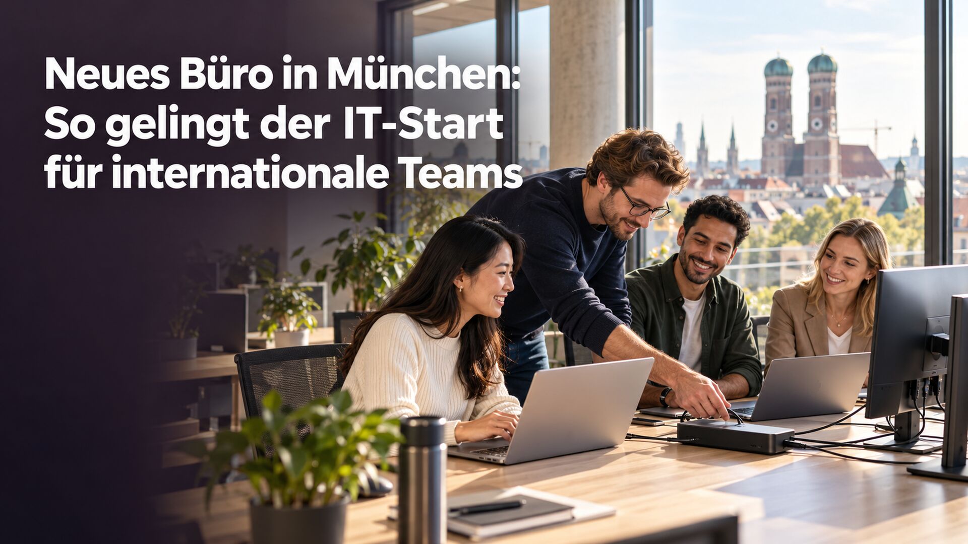 Neues Büro in München: So gelingt der IT-Start für internationale Teams