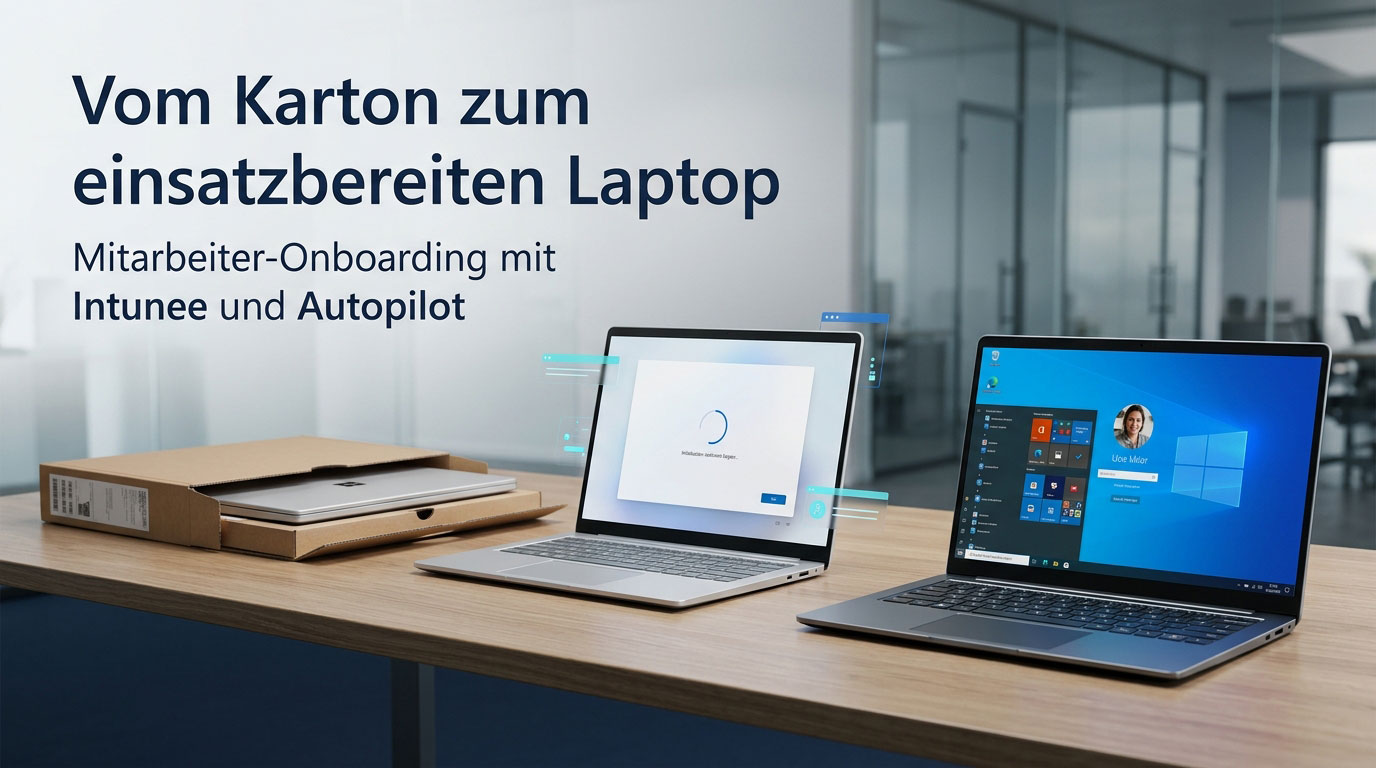 Vom Karton zum einsatzbereiten Laptop: Mitarbeiter-Onboarding mit Intune und Autopilot